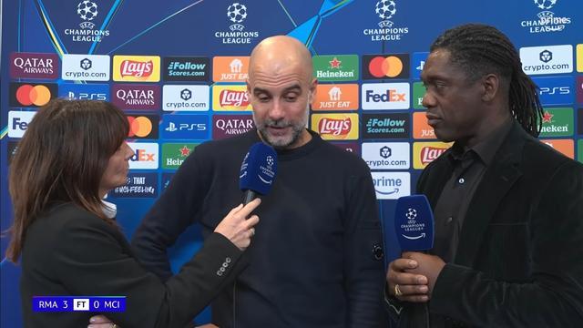 华体会官网-瓜迪奥拉：我们要祝贺皇马，第二回合我们会再次发起挑战